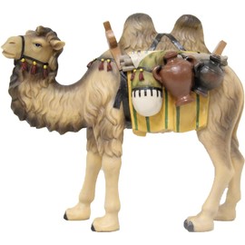 FADEDA Camel/Height: 11 cm/Hand-painted/Detailed Nativity Scene Figures - Christmas Table Decoration Nativity Accessories