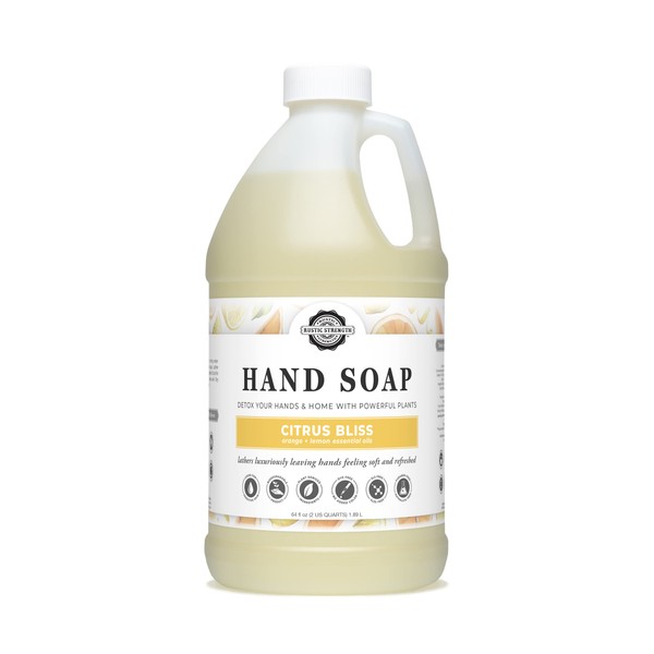 Liquid hand soap, Citrus Bliss, 64oz refill