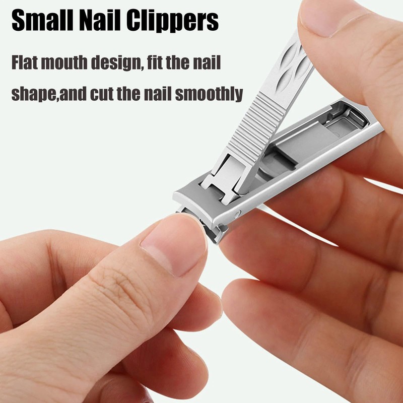 ArborGlow Ultra Sharp Nail Clippers - Stainless Steel Fingernail &