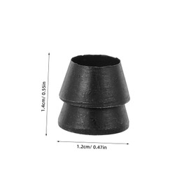 Abaodam 4pcs Reinforced Metal Axe Wedges Kit for Carpentry and Splitting Easy Installation Improved Cutting Power Versatile Design for Woodworking and Gardening