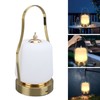 Cordless Lantern LED Retro Rechargeable Stepless Dimming 3 Lighting Modes