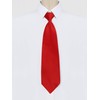 Allegra K One-Touch Necktie, 3.1 inches (8 cm), Solid Color,