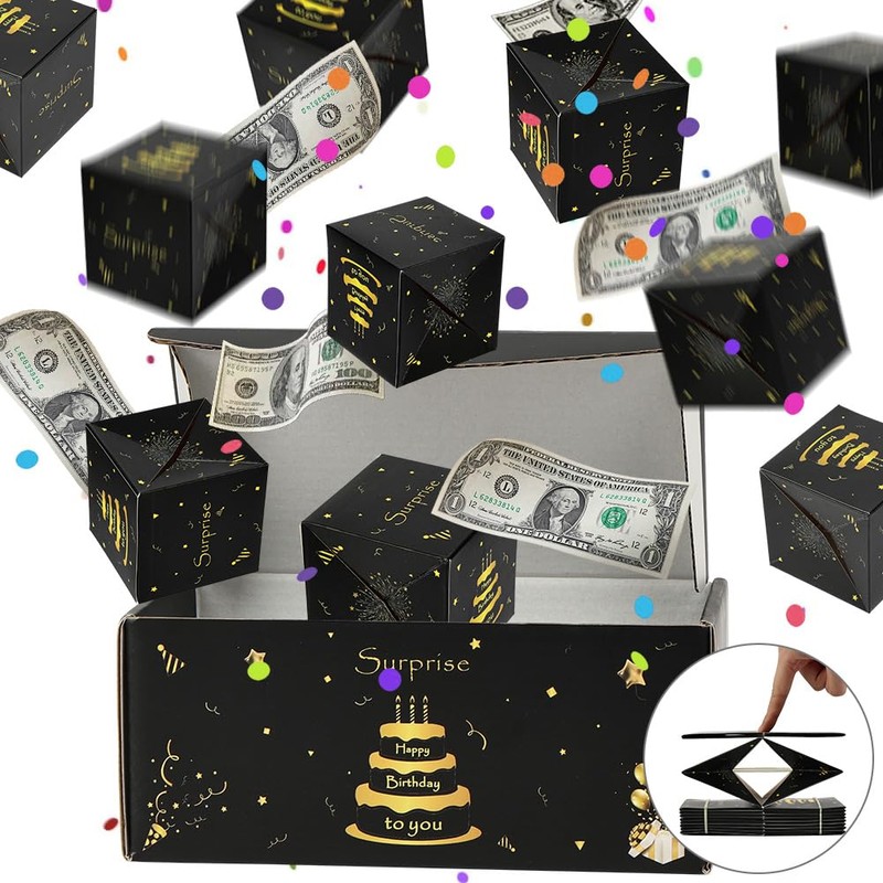 ANOMM Birthday Exploding Gift Boxes, Pop Up Gift Box, Surprise