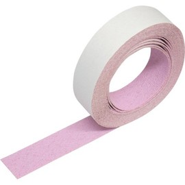 TRUSCO Non Slip Tape Pink 25 mm X 5 m Indoor tni25p