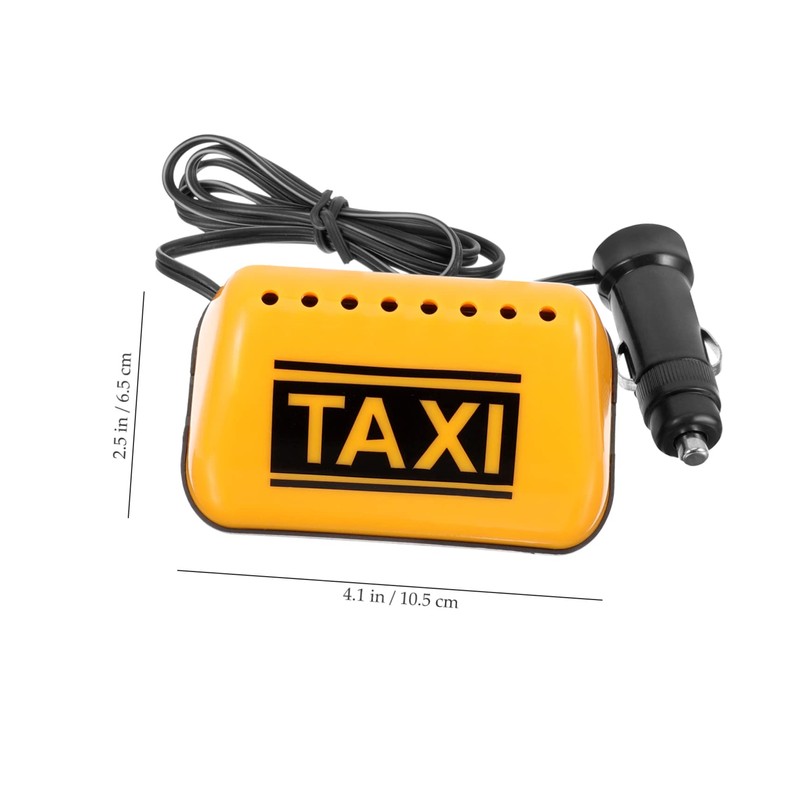 CAXUSD Taxi Roof Light Car Led Illuminated Sign Taxi Topper