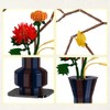 CaDA C59025W Botanical Flower Building Blocks,795 PCS Autumn Flower Building