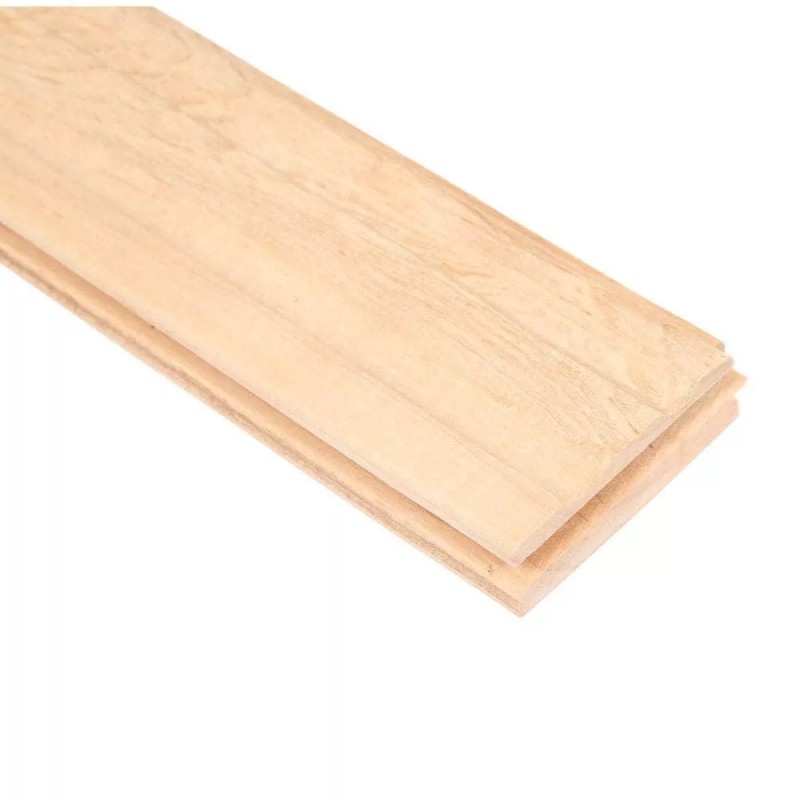 Bruce Natural Maple Solid Hardwood Flooring Plank 3/4" Thick x