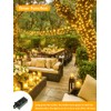 66Ft 200 LED Fairy Lights Plug in, Waterproof String Lights