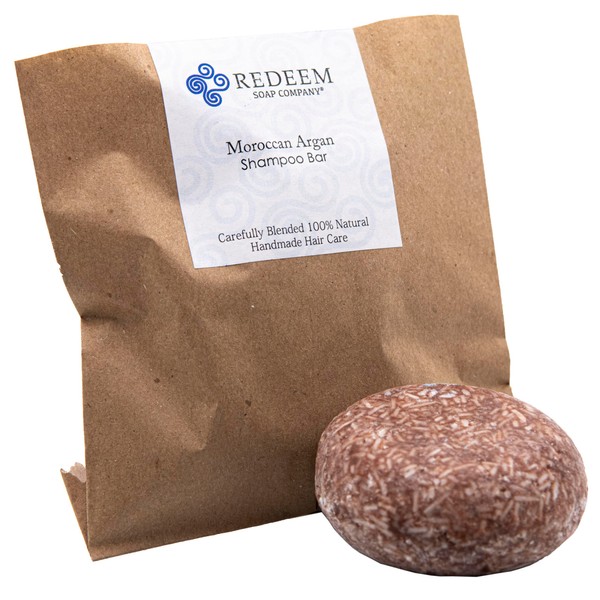 Redeem Soap Company Moroccan Argan Shampoo Bar – Made in