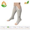 HealthyNees Seniors Care 15-20 mmHg Zipper Compression Leg Calf Open