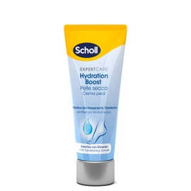 Scholl Hydration Boost Cream for Dry Skin Enriched with Glycerin and Skin Conditioning Complex for Soft and Smooth Feet, 75 ml