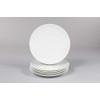 Buttercup China 8-Inch Fine Bone Coupe Plate Set of 6