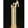 Vintage Antique Lighter,Cool Lighters, Unique Birthday Gifts for Men (Gold)