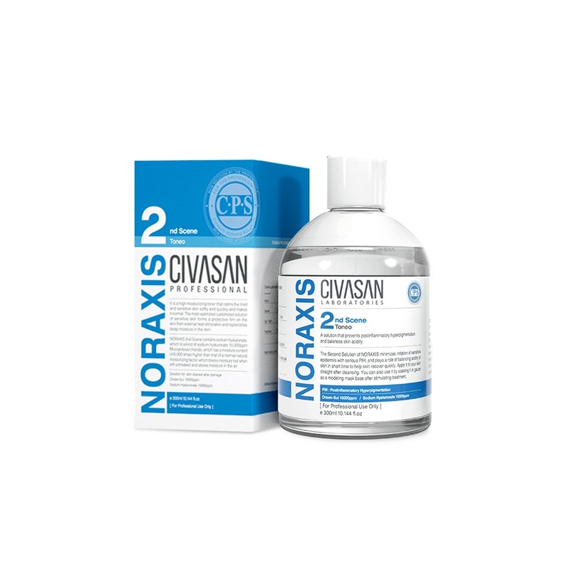 Cibasan Noraxis Second Thin PH Balancing Mildly Acidic Toner 300ml