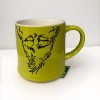 sleigh bell bistro Upside Down Grinch Ceramic Mug New 16