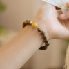 Pandachilla Natural Scent Hainan Gara Agarwood Bracelet, Wood, No Gemstone