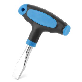 10mm T Handle Flat Head Screwdriver, T Handle Slotted Screwdriver for Slotted Screw Used on Quick Release Plate or Camera Tripod Monopod