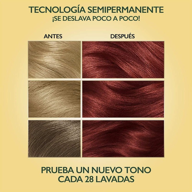 Soft Color Tinte Semi Permanente 645 Rojo Granada