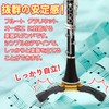 Morisho Flute Clarinet Oboe Musical Instrument Stand, Anti-Slip Pad, Foldable,