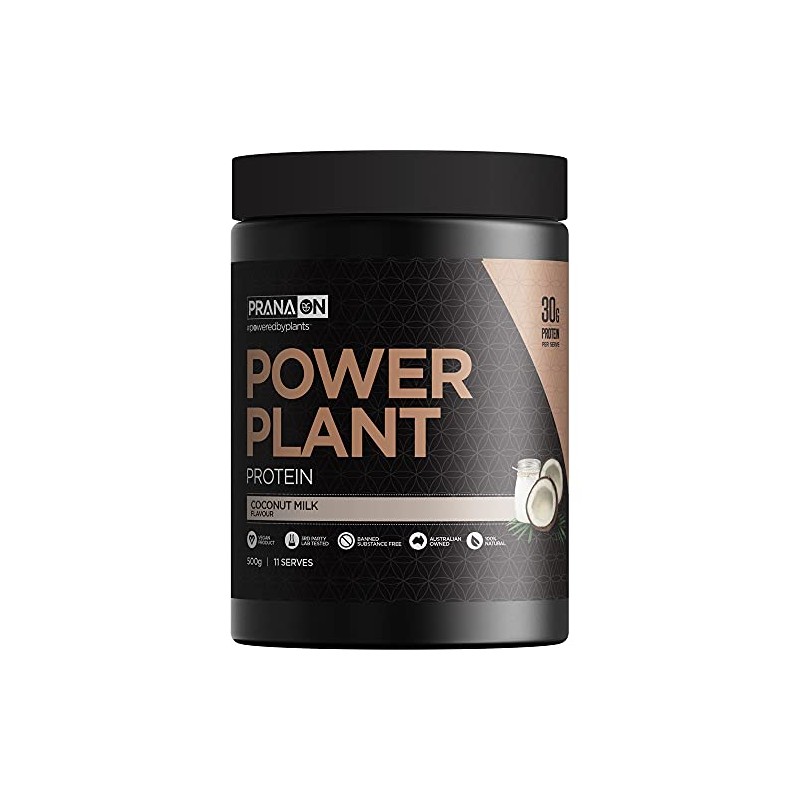 PranaON Power Plant Protein Coconut Mylk Flavour Supplement 500 g
