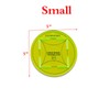 Bequilter Circle Magic Quilting Template Set (5'' and 10'') with