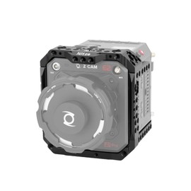 Nitze Cage for Z CAM E2-F6 Pro Camera, Camera Cage with Two Integrated NATO Rails and 3/8" to 1/4" Thread Adapters - T-Z02A