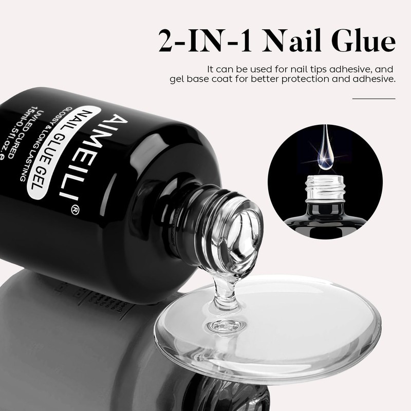 Acrylic Nail Cruelty Free Powerful Gel for Fake Nails 15ML