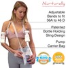 Chrome Cherry Truly Hands Free Pumping Bra - Nurturally -