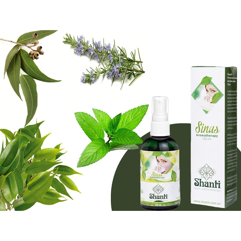 Shanti Purity Massage Blend Essential Oil Sinus Relief Pure Natural