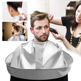 Hair Cutting Cloak, Ledeak Waterproof Hairdressing Gown Barbers Cape for Adult, Professional Hair Cutting Cape Umbrella Cloak Hair Catcher, Reusable Hairdressing Kit for Hair Styling