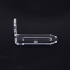 FarBoat 10pcs Adjustable Acrylic Corner Braces Clear Plastic Wall Mount