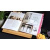 Lipper International 8815 Bamboo Wood and Acrylic Cookbook Holder, 12-1/2"