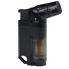 Rockwell Incline Triple Jet Butane Torch Cigar Lighter - Black