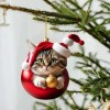 10 Piezas De Colgante Árbol De Navidad Para Gatos, Regalo
