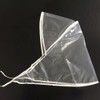 GSHLLO 6 Pcs Clear Plastic Rain Hats Womens Rain Bonnets