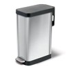 Glad Slim Trash Can with Clorox Odor Protection - Narrow