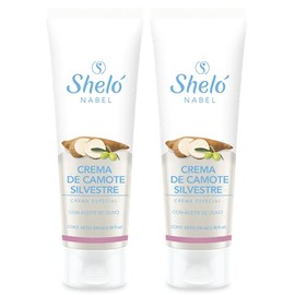 Sheló NABEL Paquete con 2 Crema De Camote Silvestre 100 ml