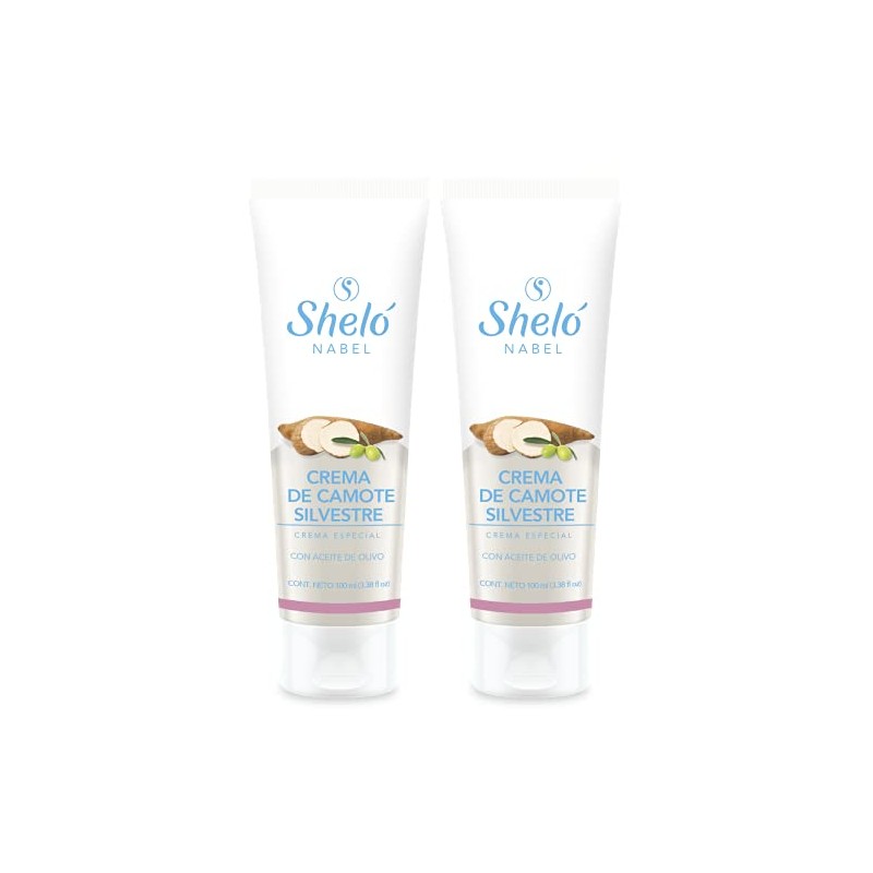 Sheló NABEL Paquete con 2 Crema De Camote Silvestre 100