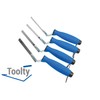 Toolty Tuck Pointer Trowel, Stainless Steel Finger Pointing Trowel, Hand