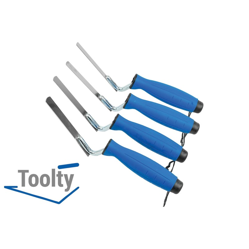 Toolty Tuck Pointer Trowel, Stainless Steel Finger Pointing Trowel, Hand