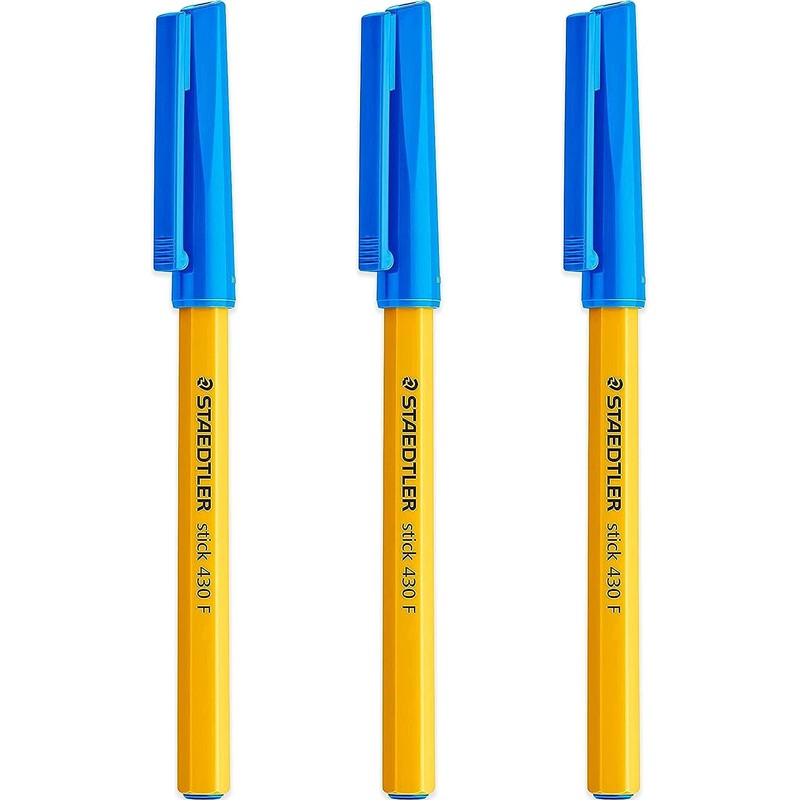 STAEDTLER Fine 0.3mm 430 Stick Ballpoint Pens Writing Pen Smooth