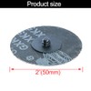 Hiqalty 100Pcs 2" inch Sanding Disc Roll Lock R-Type Sandpaper