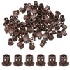 uxcell 70pcs Nylon Plastic Hole Plugs, 1/5"(5mm) Round Drill Screw