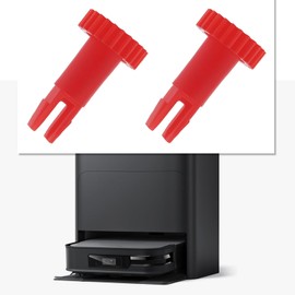 YINETTECH 2Pcs Vacuum Cleaner Side Brush Motor Snap Gear Replacement Part Side Brush Motor Buckle Compatible with Ecovacs T5 T8 T9 N5 N8 DX X1 Vacuum Cleaner, Red