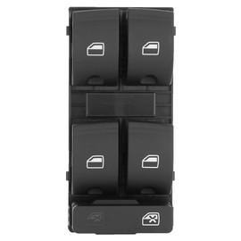 Window Switch, Power Windowmaster Window Regulator Main Switch Control Switch for / S4 B6 B7 RS4 Seat Exeo 8ED 959 851 ABS, black
