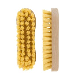 Milosc Wooden Scrubbing Brush Heavy Duty Nylon Hard Bristles Brush For Cleaning Floor Tiles Car Hand Brush (1)