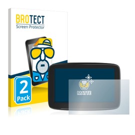 BROTECT Entspiegelungs-Schutzfolie für TomTom GO Classic 5" (2 Stück) Matte Displayschutz-Folie, Anti-Reflex, Anti-Fingerprint