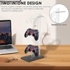 3 Tier Acrylic Controller Holder and Headset Stand 2 in