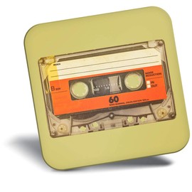 Destination Vinyl ltd Fridge Magnet - Retro Cassette Tape Music Mix 14539