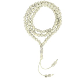 Muslim Gold Plating Prayer Beads Islam Rosary Beads Worship Prayer Tool 99 Grains Resin Religion Supplies, resin bead, Pearl